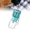 Lightweight Dog Travel Water Bottle Dual Storage Walking Pet Drink Cup  Small Medium Pets