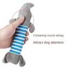New Pet Plush Sound Toy Cat and Dog Toy Stripe Series Puzzle Interactive Toys