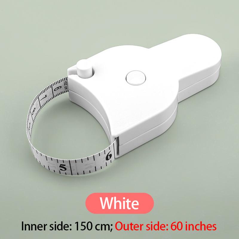 

Portable Measuring Tape Mini Ruler Retractable Metric Tape in Inches Measuring Film for Body Soft Measuring Tape JC001