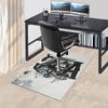 1pc Sons of Anarchy Themed Office Carpet Chair Mats - Durable Polyester Rug for Home Theater, Office, Dorm Room Decor - tA88