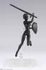 TAMASHII NATIONS DX SET 2 Black Color 135mm Movable Figure S.H.Figuarts Body-chan (Solid Ver.) Approx. ABS&PVC