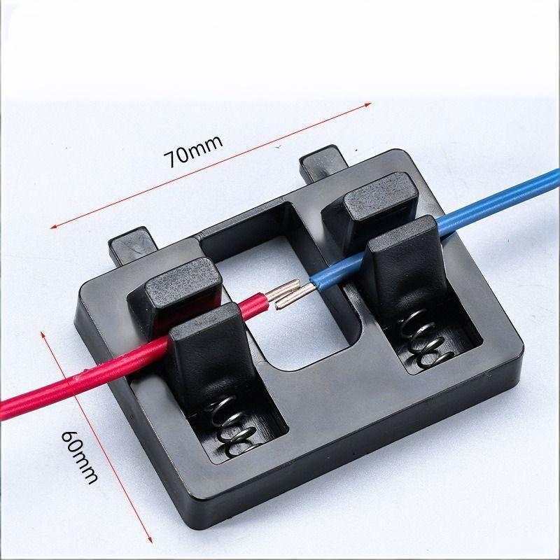 Rust Proof Steel Welding Wire Fixture Adjustable Welding Table Clamp Reliable Soldering Locator for Farm Equipment Repair
