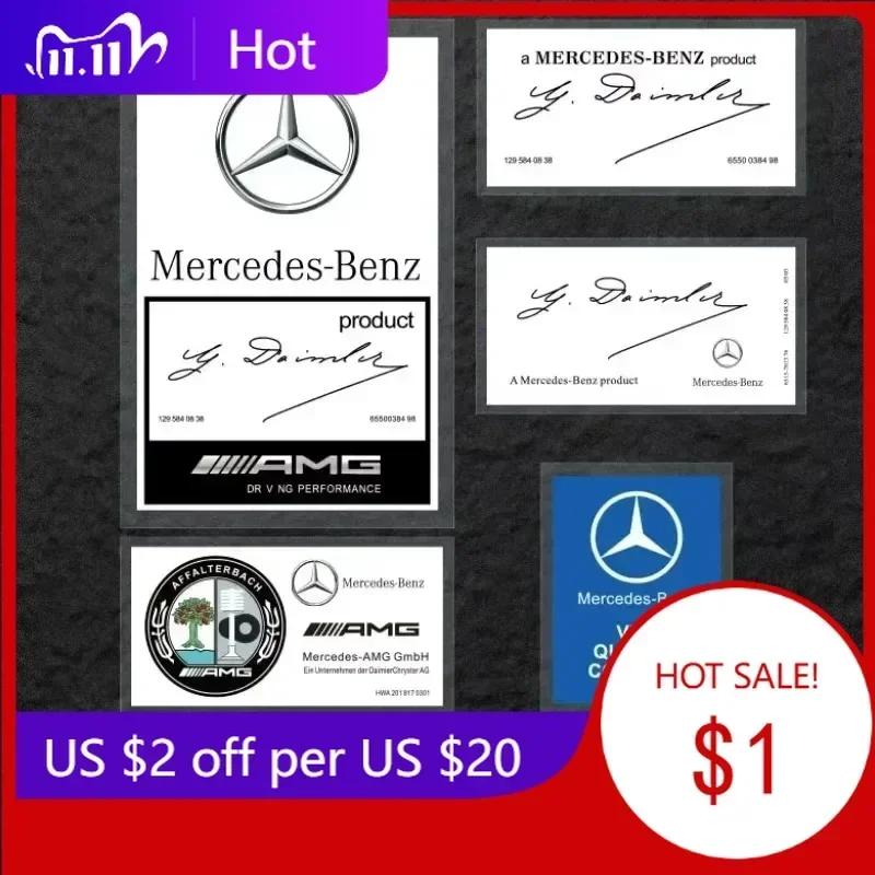 Autoaufkleber für Mercedes Benz JDM Statische Aufkleber Dekorationsaufkleber Tigerkopf Laufender Schmetterling Laufend für Mercedes-Benz App
