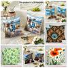 Beach Bicycle Pillowcase Visual Appealcushion Covers, Zippered, Decorative Pillowcases, 45X45 Cover Sleeves