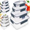 Food containers with lid and seal 4 pcs.