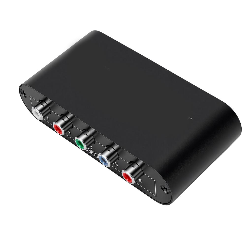YPbPr To HD Multimedia Interface Converter Component Video Audio Adapter for TV Box VHS VCR DVD Burner To HDTV