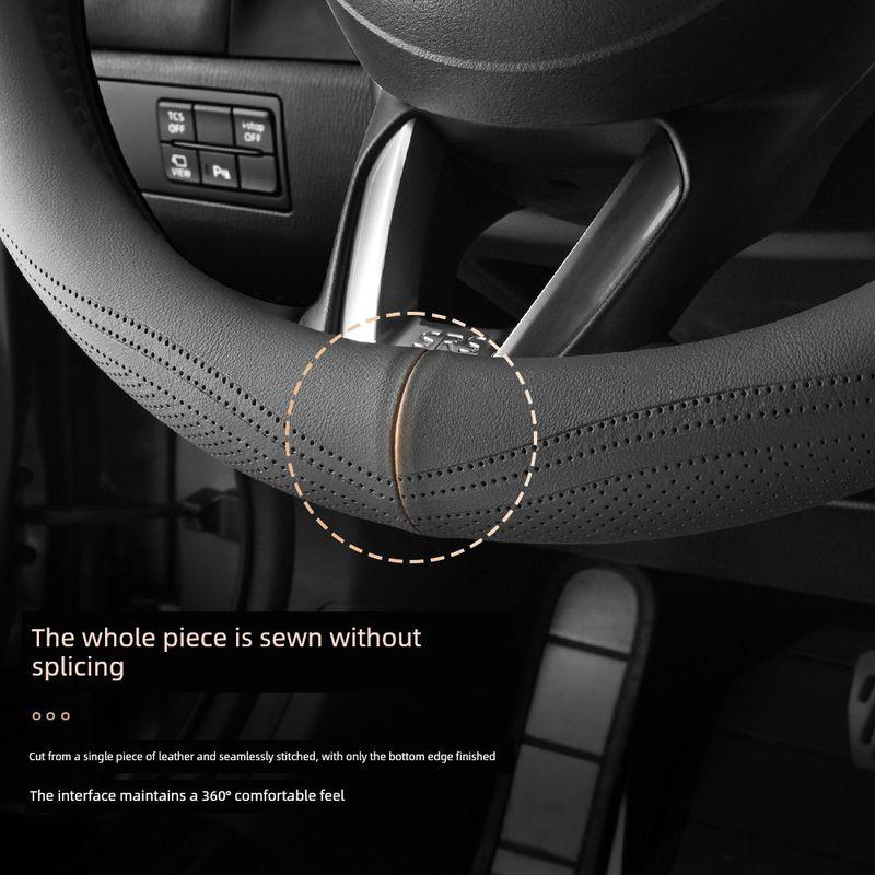 Car Steering Wheel Cover, Car Handle Cover for Civic, Accord, Xrv, Vezel, Fit, Crown, Crv, Lingshi, Inspire