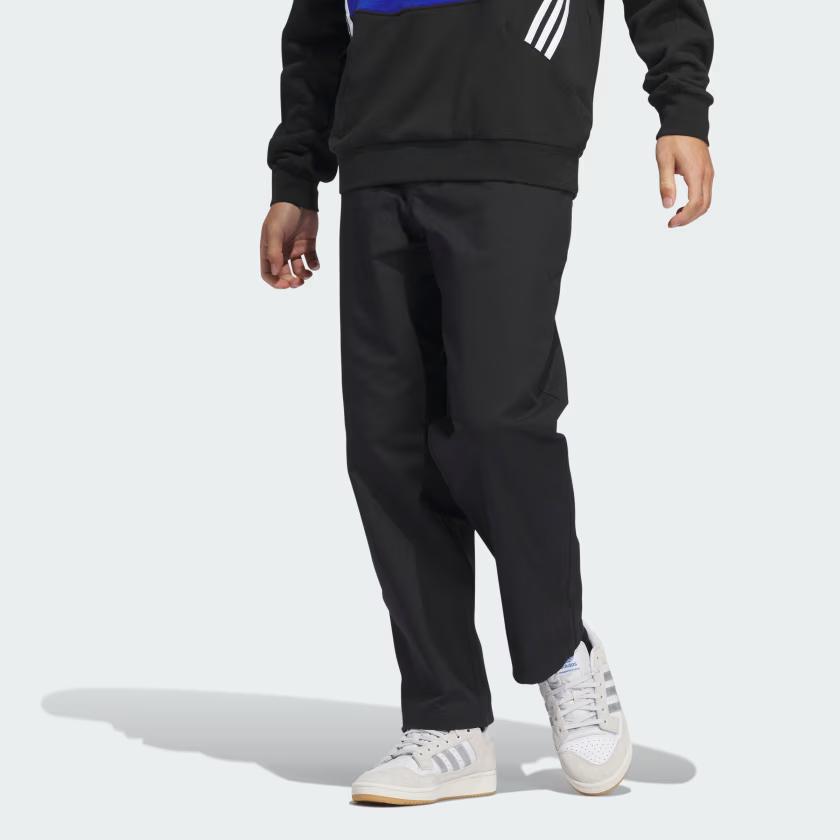 Adidas Originals Premiere Skate FW24 Fashion Loose Comfortable Sports Pants Men Pants Black IY1596