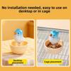 Anti Spill Bird Food Bowl Large Capacity Pet Feeding Cup Practical Food Water Dish  Small Pet Bird