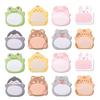 Sticky notes cute stationery information seals adhesive type 8 types 16 books 320 sheets animal shapes interesting strong adhesion note paper children