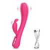 Powerful Clitoris Vagina Vibrator Ctimulator Vibration 2 In 1 Rabbit Dildo Vibrator Masturbation Tools for Women Sexy Adult Toys