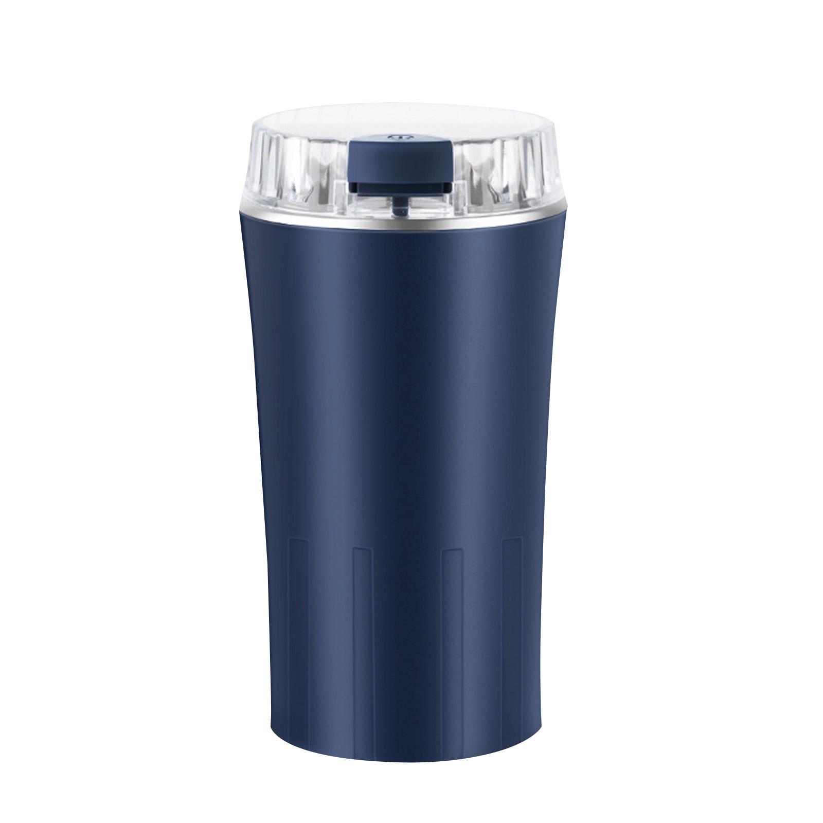 

Электрическая мельница для трав, Мощное и быстрое измельчение сухих шишек, С кисточкой, Легкая, Кнопочная мельница для порошка, Идеально подходит для трав, , One Size