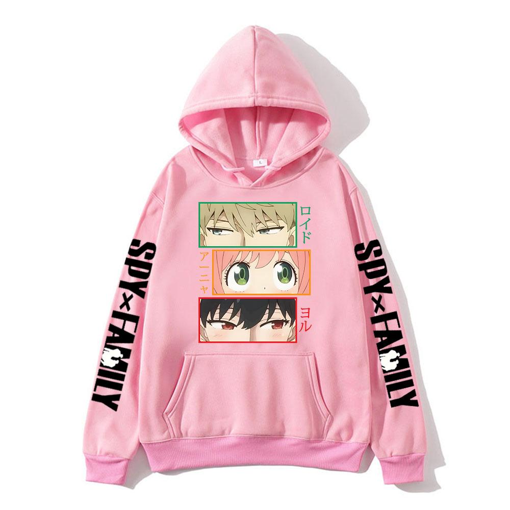 Fun Japanese Cartoon Character Portrait Full Print Hoodie, Men Multi Grid Anime Figure Print Sweatshirt, Daily Wear Long Sleeve Casual Hooded Top
