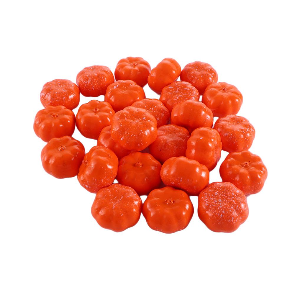 Mini Party DIY Craft Simulation Vegetable Artificial Pumpkin Halloween Decoration Fake Vegetable