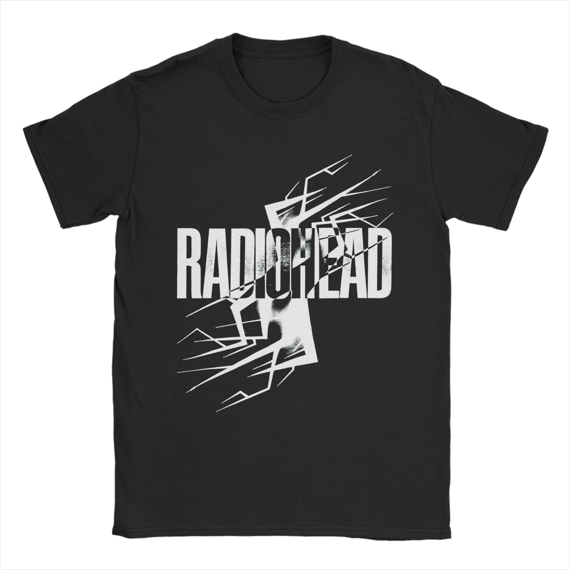 

Radioheads LIGHTNINGS T-Shirts Men Vintage Cotton Tee Shirt Crew Neck Short Sleeve T Shirts Adult Clothes 5XL різнокольоровий