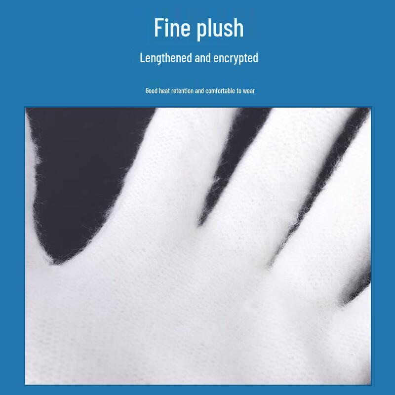 Thickened Warm Wool Blend Gloves