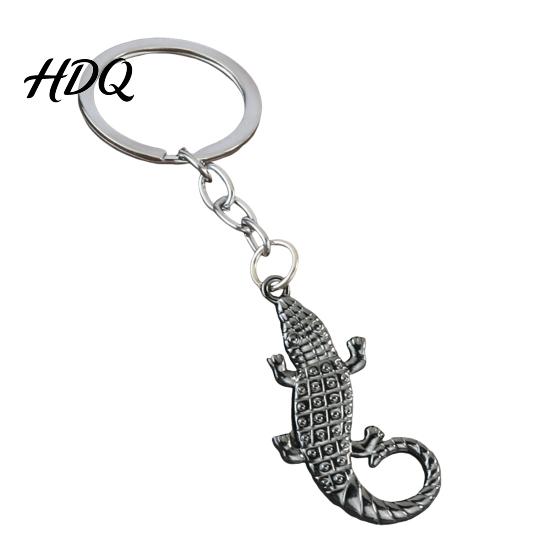 Metal Keychain Pendant Crocodile for Backpack Simulated Animal Car Key Lightweight Ring Decorative Backpacks and Handbags Daily Use Chains