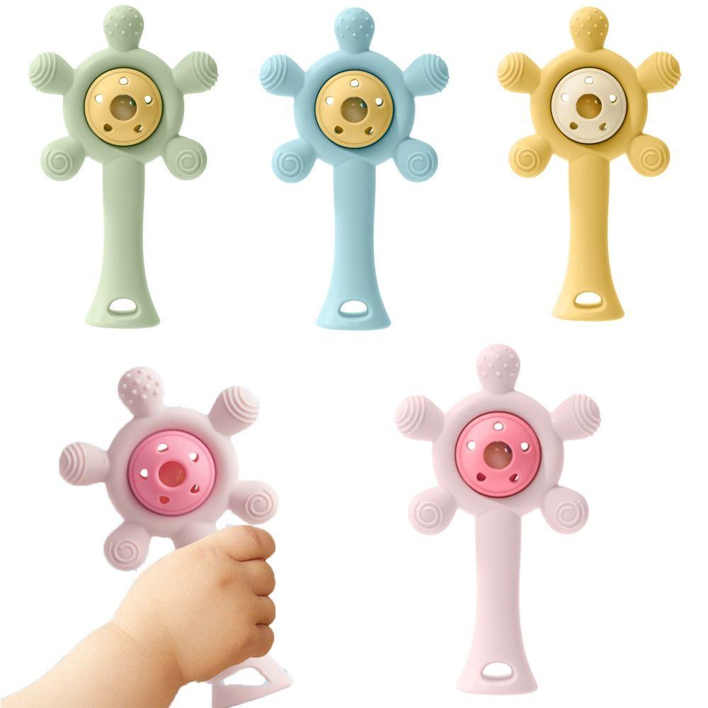 Developmental Kids Teether Toy Silicone Toddlers Teething Chewing Toy  Baby Accessories