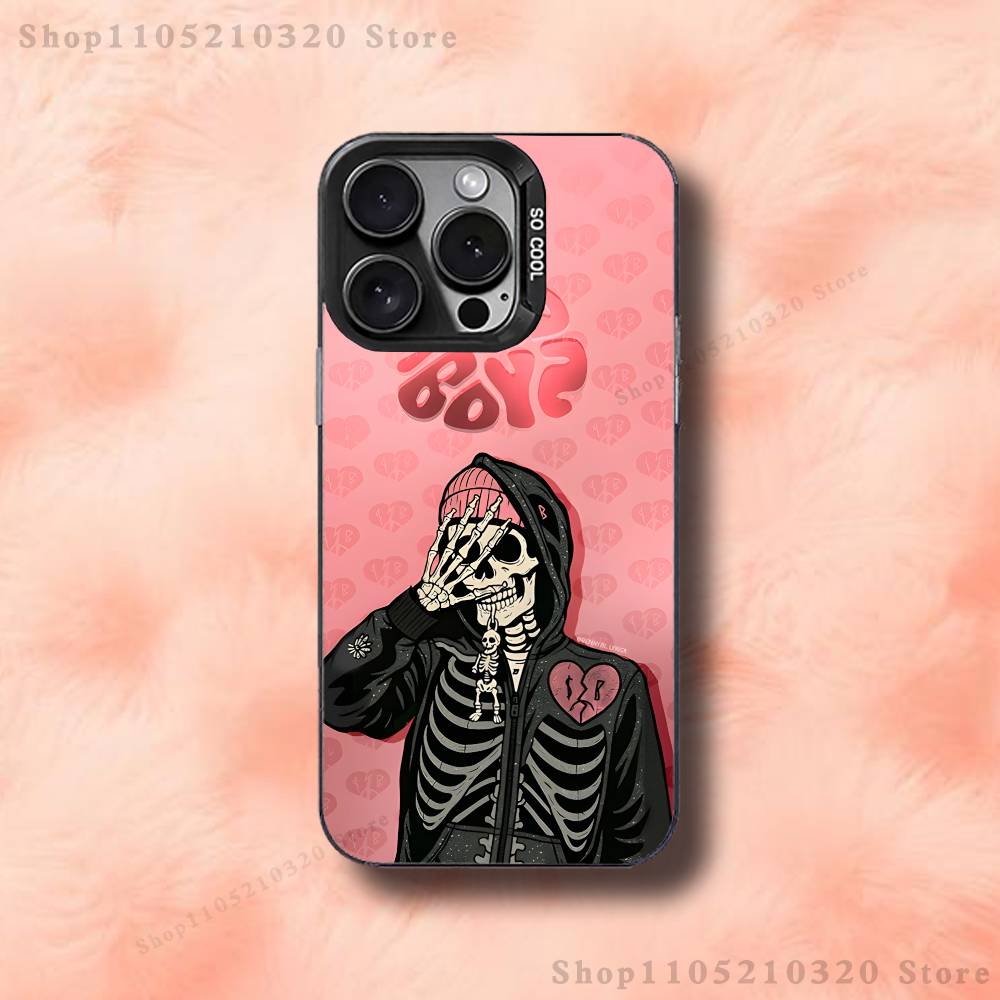 Sad Boyz J-Junior H Phone Case For iPhone 17,16,15,14,13,12,11,Pro,Max,Plus,E,Air,Mini Black Tpu Cover