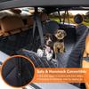 Dog Car Seat Cover Waterproof Pet Back Seat Protector Hammock Anti Scratch Non Slip Dog Car Mat For SUV Truck Car Travel