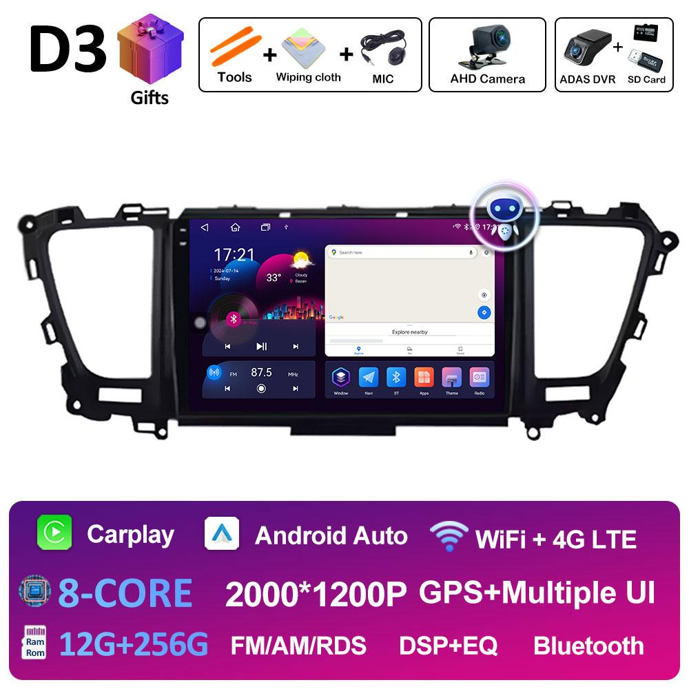 Intelligent System Navigation GPS For Kia Carnival YP Sedona 2014 2015 2016 2017 2018 2019 2020 Car Multimedia Player Head Unit