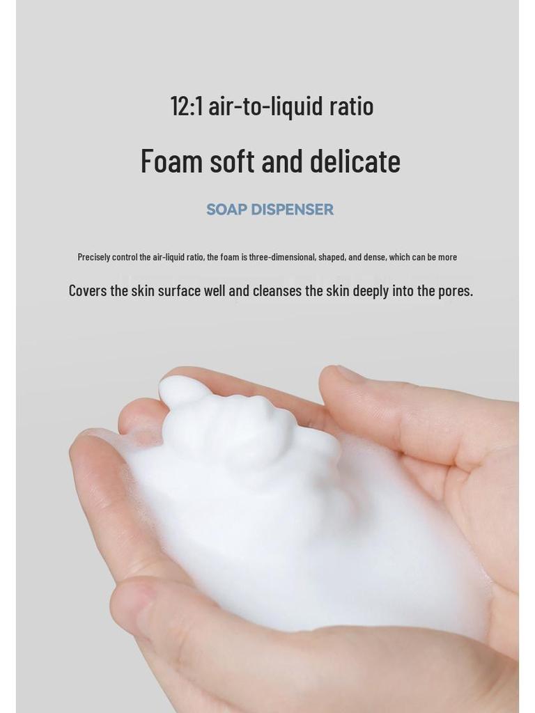 Chytrý automatický dávkovač pěnového mýdla MUID druhé generace s infračerveným senzorem