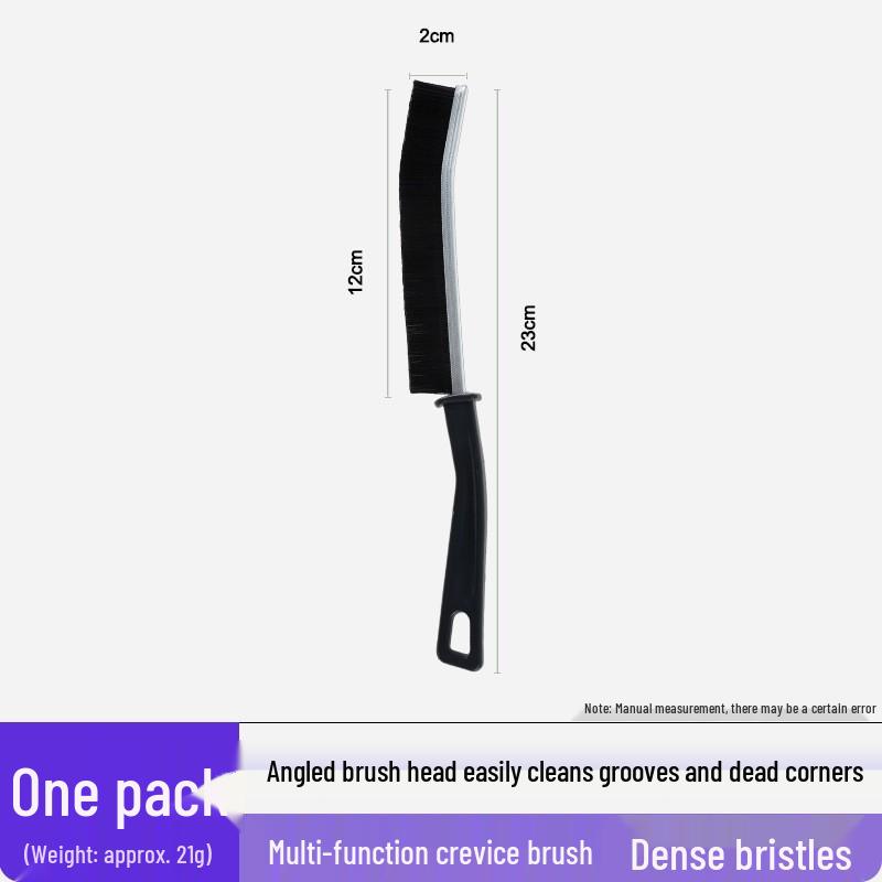 Cross-border Crevice Cleaning Brush - Kitchen Sink, Faucet, Bathtub, and Groove Cleaner with Plastic Handle