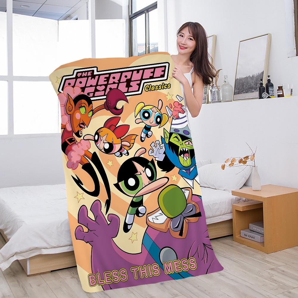 Telo Mare Cartone Animato Le Superchicche Carino Kawaii Decorazione Stanza Bagno Ragazze Bambini Asciugamani Mani Per Bagno Doccia