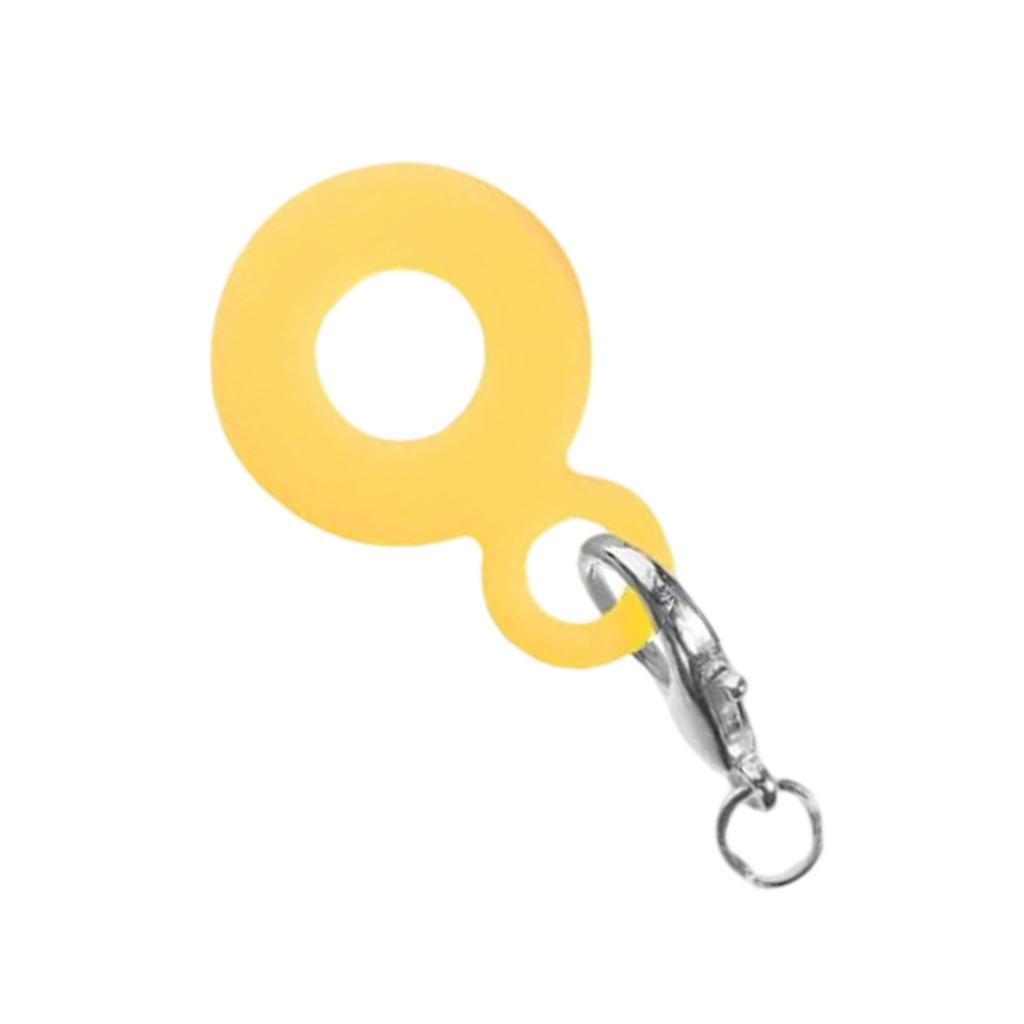 Silicone Straw Charm Hanging Cup Pendant Keychain Accessory Straw Decorative Pendant Suitable for Drinkware Decoration