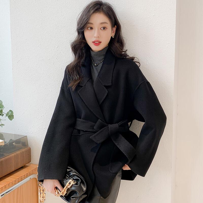 

MOKANA Women s Elegant Wool Long Coat MKNJD2578 L