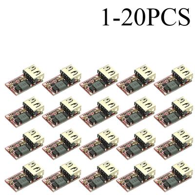 1-20PCS 6-24V 12V/24V To 5V 3A CAR USB Charger Module DC Buck Step Down Converter 12V 5V Power Supply Module