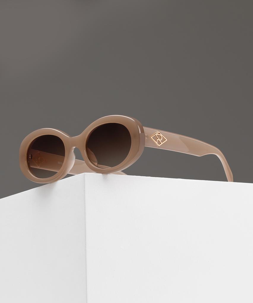 Likkeullou Rc Cream No.1 Cocoa Sunglasses