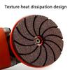 Carborundum Polishing Pad Round Carborundum Buffing Disc Wet Dry Granite Sanding Pad 50/100/200# For 100 Type Angle Grinder