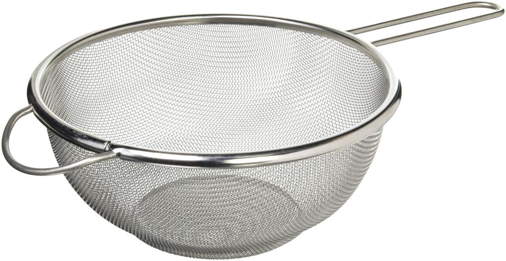 Kyoto Katsugu Stainless Steel Strainer with Made In 4580047177065 Handle, 18cm, Japan,