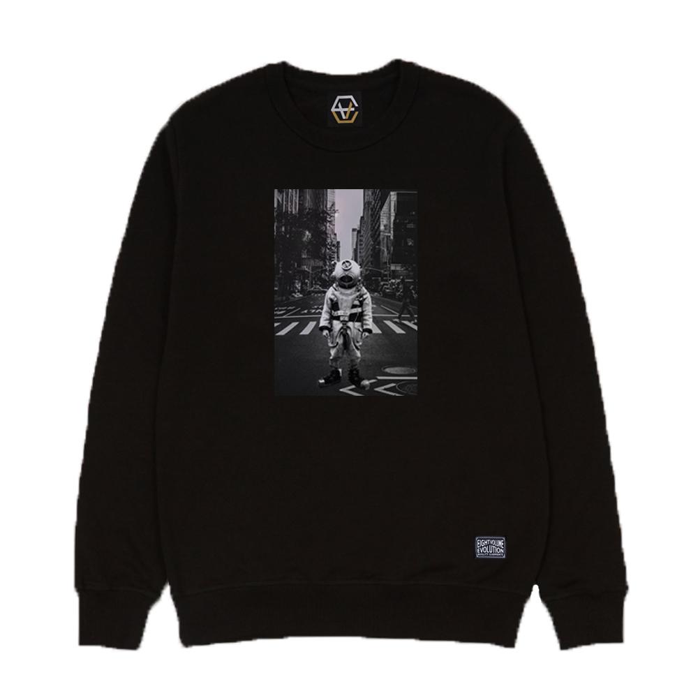 EIGHTVOLUME Ev City Diver Oversized Sweatshirt