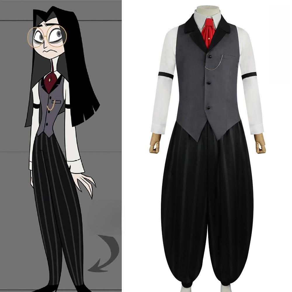 Hazbin Hotel Sir Pentious Cosplay Costume With Soft Nylon For Anime Role Play