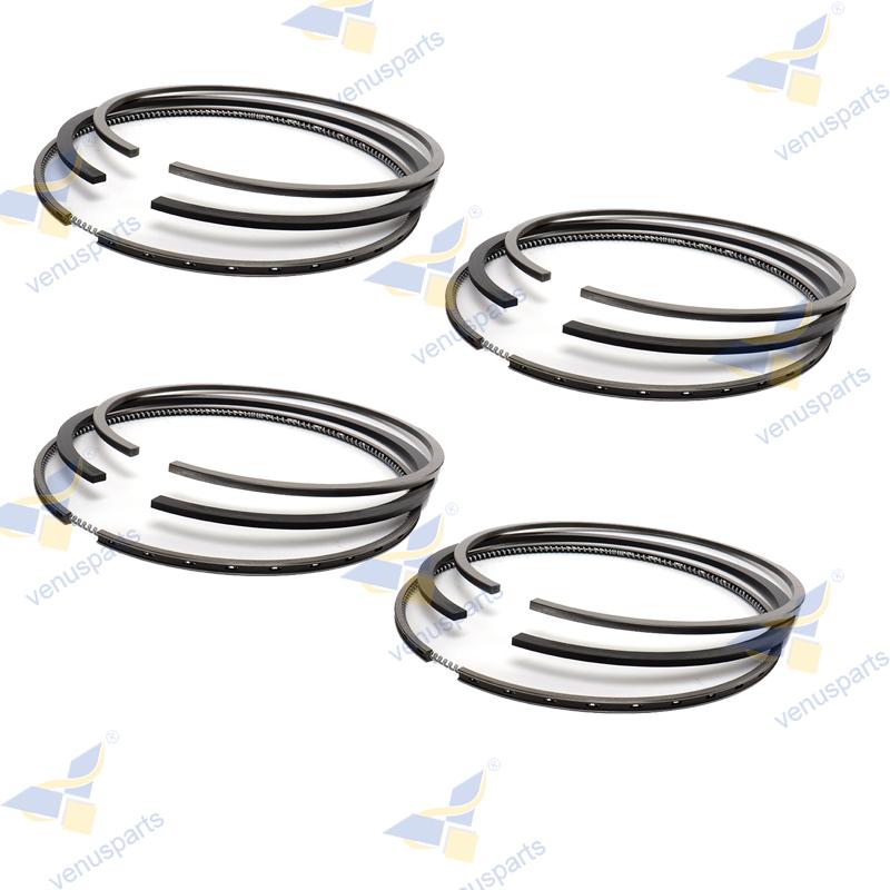 96mm For Nissan TD27 TD42 BD30 No Valve Print 96*2.5+2+4mm 4-Cylinder Piston Ring 12033-43G11 12033-43G10