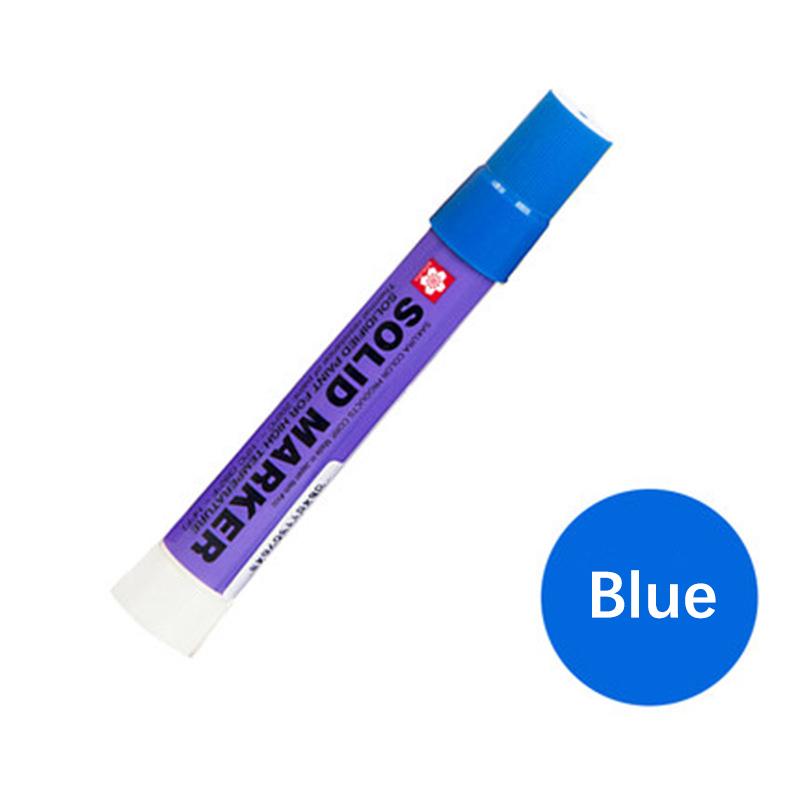 1Pcs Japan  Solid Paint Pen Waterproof Xsc Industrial Metal High Temperature Tire Marker Permanent Office Supplies