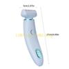L8RE Portable Trimmer Wet and Dry Shaver Cordless Razors Body Hair Remover for Quick Grooming Travel Friendly Groomer