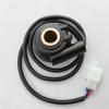 Speedometer Universal Motorcycle Bike ATV Digital Odometer Tachometer Speed Replace Universal Sensor Cable with 4 Magnet