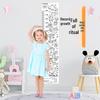 Self-Adhesive Children's Cartoon Graffiti Height Chart Ruler Wall Sticker