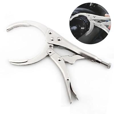 Klemmfilterschlüssel, Ölgitterschlüssel, Ölwechsel, einstellbarer Multifunktions-Motorölfilterschlüssel, Auto-Demontagewerkzeug, Reparatur