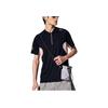 Saucony Nathan Bell Series Fashion Simple Pullover Versatile Short Sleeve T-Shirt Unisex Tops Black SA2259ST42C-BK001