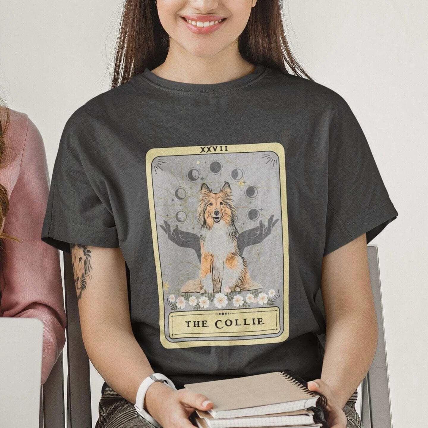 The Collie Tarot Card Shirt S