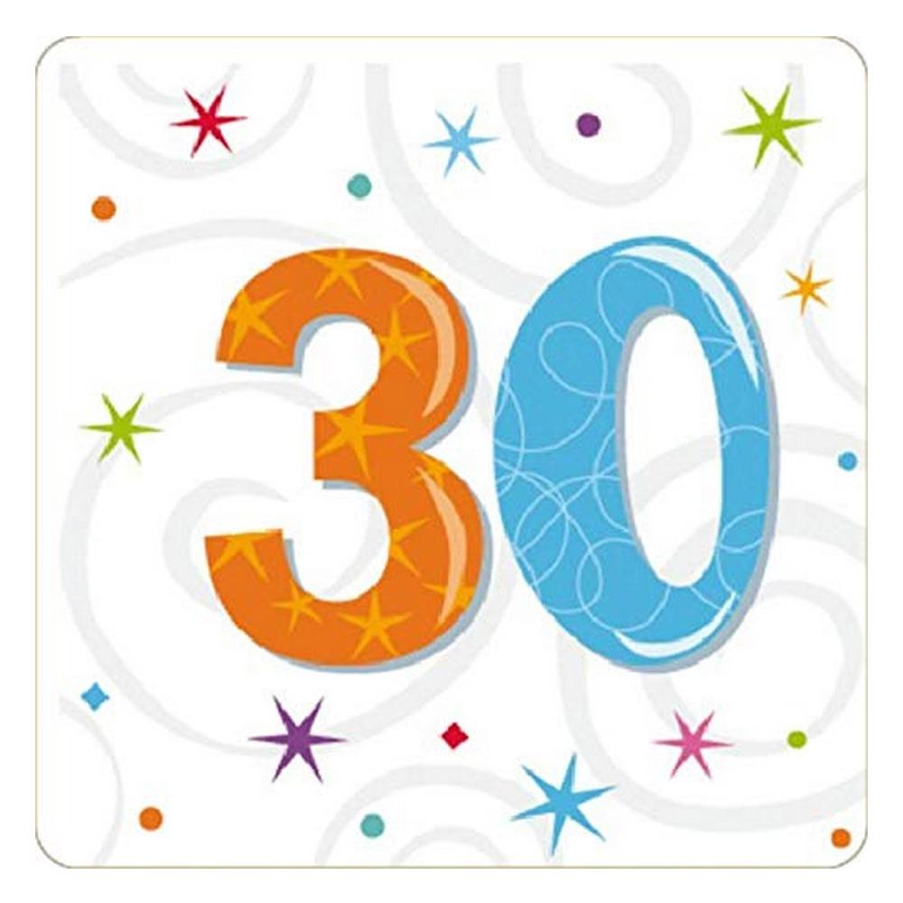 Amscan Radiant Birthday Napkins (Pack of 16)