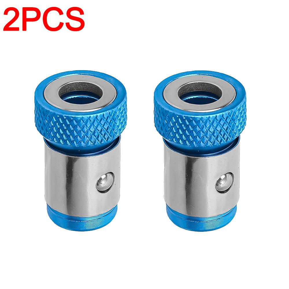 Electric Phillips Magnetic Rings Screwdriver Bit Holder Universal Alloy Anti-corrosion Strong Magnetizer Power Hand Tools