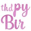 Creative Birthday Flag Happy Birthday Party Decor Kids Adults Hanging Banner Photo Backdrop Wedding Decoration