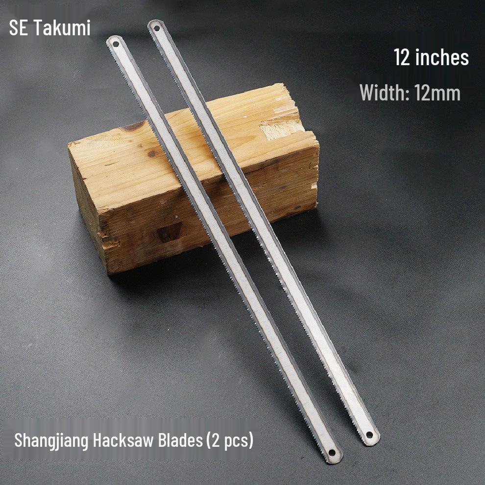 Durable High-Speed Steel & Carbon Steel Saw Blade with Fine, Medium, Coarse Teeth for Hand Saw Frame