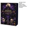Children Holiday Entertainment Halloween Advent Calendar, 24 Day Haunted Countdown Box with Mini Calendar for Kids Figures, Spooky Collectible Toy Set