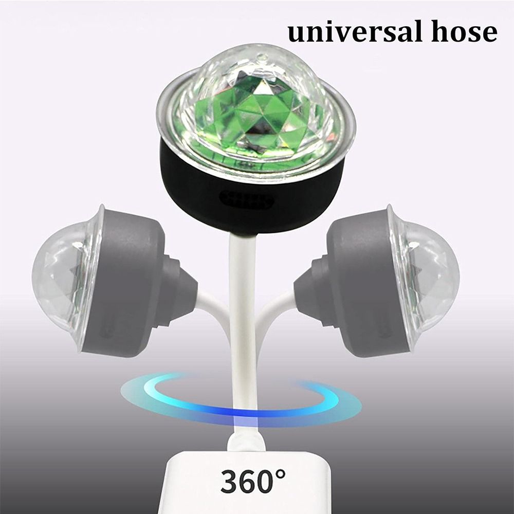 Colorful Disco Ball Party Light USB RGB Stage Lights Romantic LED Projector Light Party Decoration